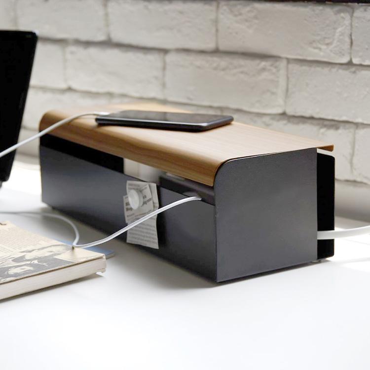 コード収納ボックス ケーブル収納ボックス タコ足配線収納 電源タップ