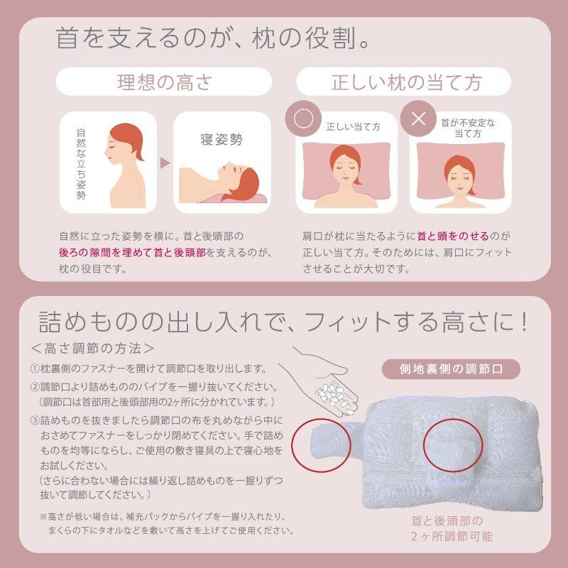 西川 睡眠博士 寝返りアシスト枕 55×40 E3503 枕 ピロー 寝返り まくら 肩こり 首こり マクラ 仰向き 横向き 高さ調節 高さ 調整 できる nishikawa |  | 07