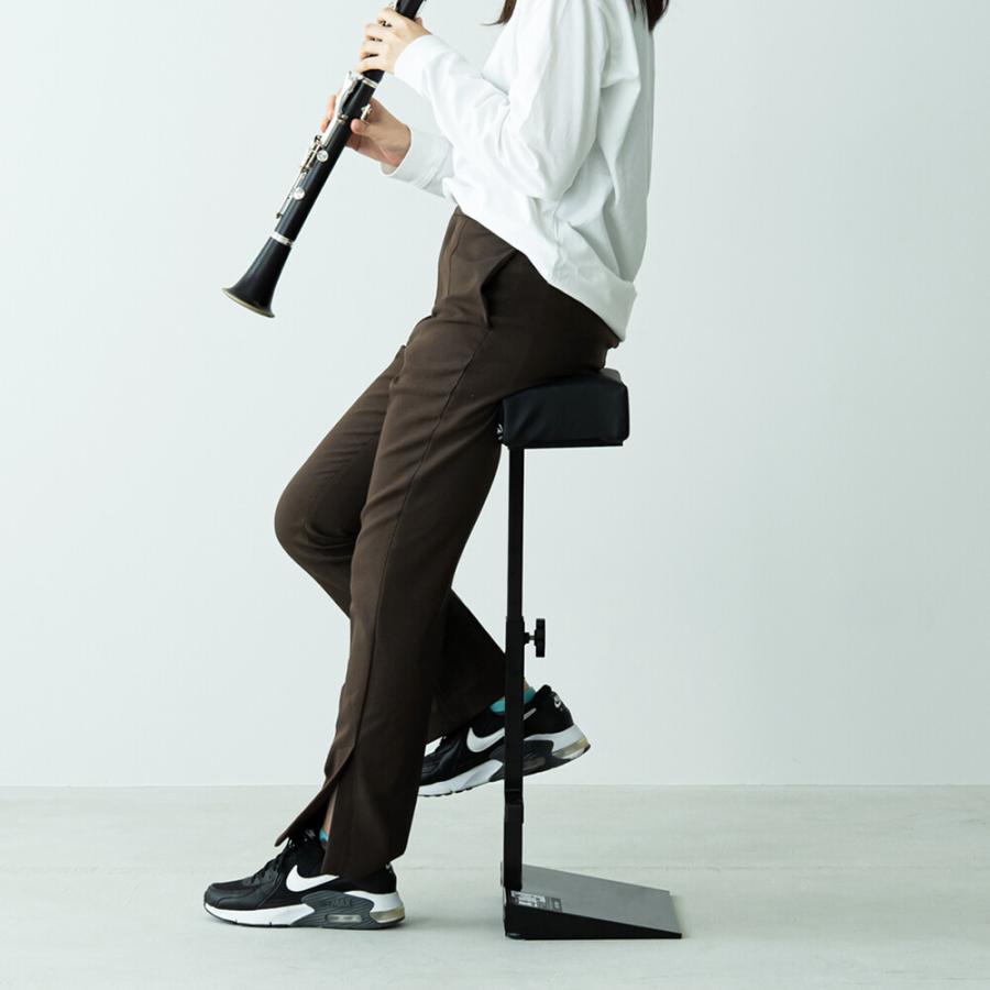 レジチェア 完成品 高さ調節可能 スタンディングチェア 腰掛け