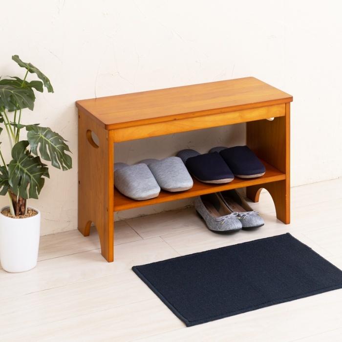玄関ベンチ 幅60 玄関スツール 玄関腰掛け椅子 玄関物置き台 スリッパや小物の置き場所に 北欧 おしゃれ Nk Snk 7407 ショップイーズ 通販 Yahoo ショッピング