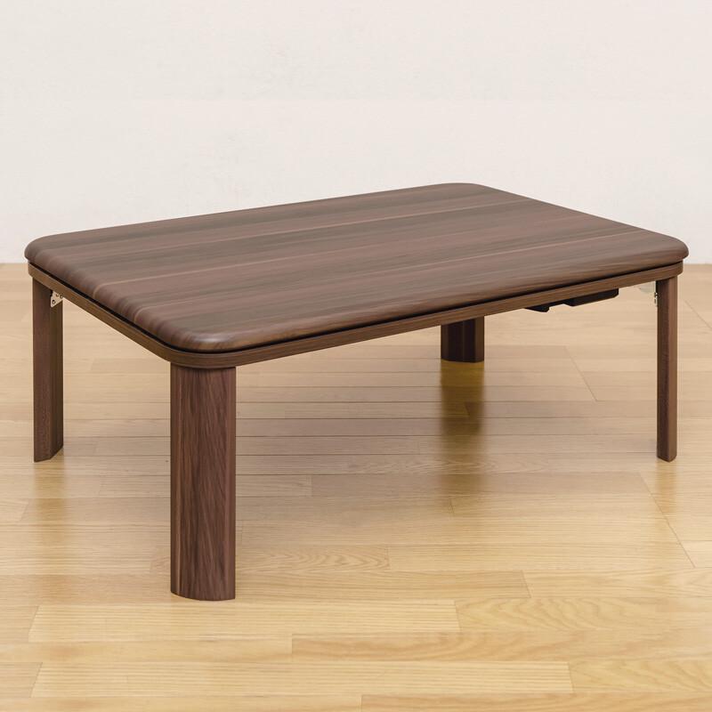 こたつテーブル 長方形 90×60 家具調折脚フラットヒーターコタツ こたつテーブル 長方形 90×60 家具調折脚フラットヒーターコタツ