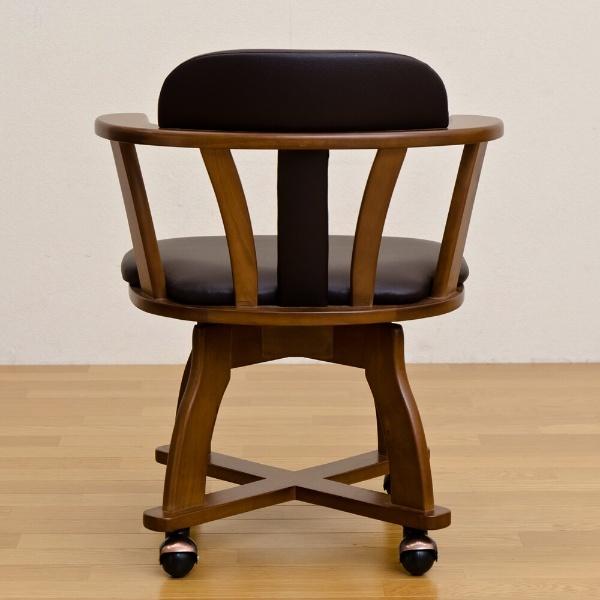 【送料無料】キャスター付きダイニングチェア 360度座面回転 PVCレザー 合皮 送料無料】キャスター付きダイニングチェア 360度座面回転 PVCレザー 合皮