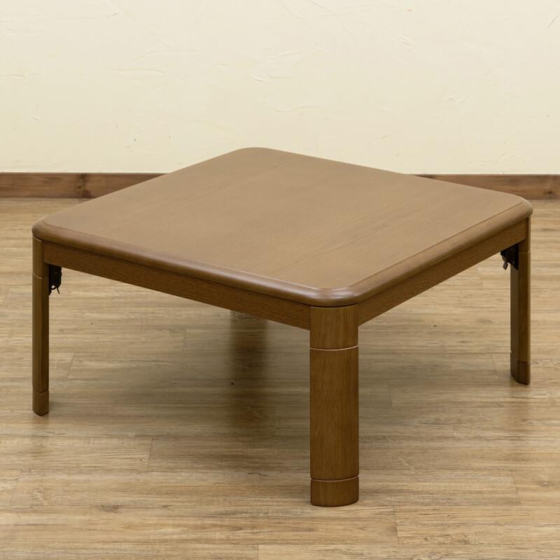 折れ脚コタツ　継脚式　80×80 選べる2色 楽天市場】折れ脚コタツ 継脚式 80x80 折り畳み シンプル 正方形