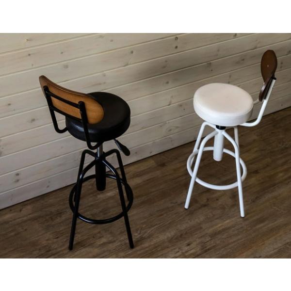 カウンターチェア 座面高約65 70 背もたれ付き バーチェア ハイ