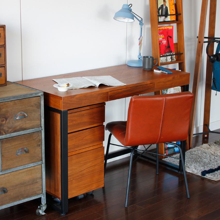 ウォールナット デスク T-2314/ BR 120cm×60cm ワークデスク 楽天市場】ウォールナット デスク T-2314/ BR 120cm×60cm ワーク