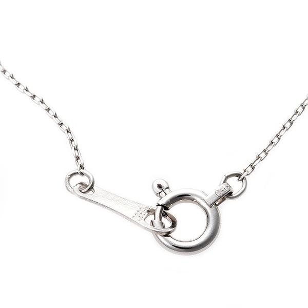 ダイヤモンド ネックレス 一粒 0.014ct プラチナ Pt900 四葉