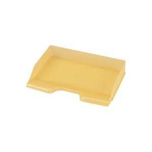 （まとめ）セキセイ デスクトレー トレイ SSS-1340 オレンジ〔×10セット〕