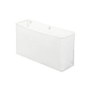 （まとめ）LIHITLAB マグネットポケットA4横ワイドA-7395-0 白〔×3セット〕
