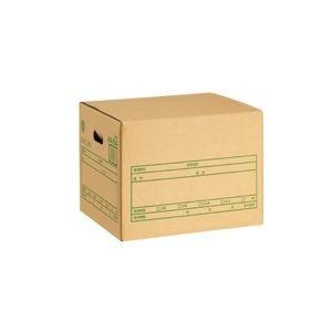 （まとめ）プラス 文書保存箱A式 DN-351 A4／B4用〔×20セット〕
