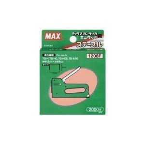 （まとめ）マックス マックス針タッカタイプ1208F2000本MS92639 2000本 〔×20セット〕