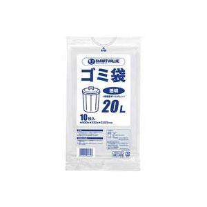 （まとめ）ジョインテックス ゴミ袋 LDD 澄み切った 20L 10枚 N208J-20〔×50仕かける〕