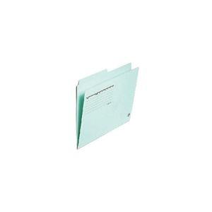 （まとめ）プラス カットフォルダー 2山 FL-062IF A4 青 10枚〔×10セット〕