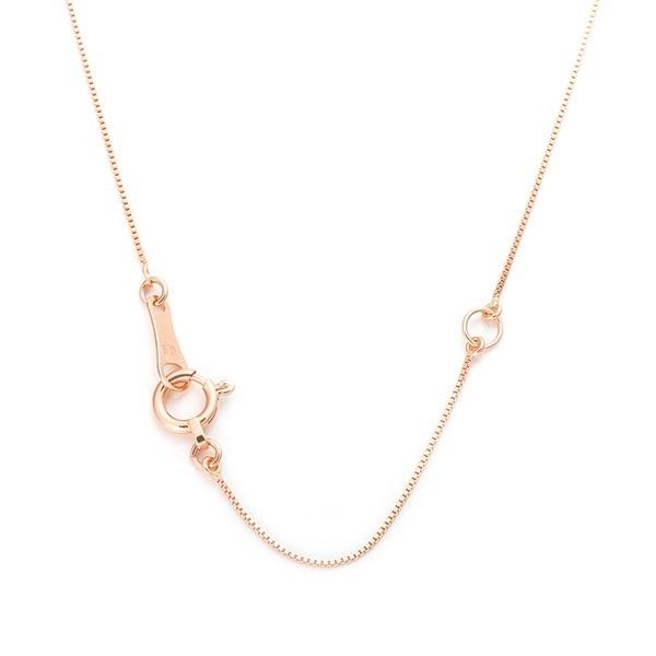 ダイヤモンド ネックレス K18 ピンクゴールド 0.1ct ダンシングストーン ダイヤモンドスウィング 雫モチーフ 一粒 揺れるダイヤ ペンダント 鑑別カード付きの画像
