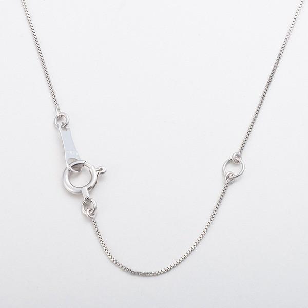 ダイヤモンドペンダント/ネックレス 一粒 K18 ホワイトゴールド 0.1ct ダンシングストーン 揺れるダイヤ ハート 正規品タグ 鑑別書付きの画像