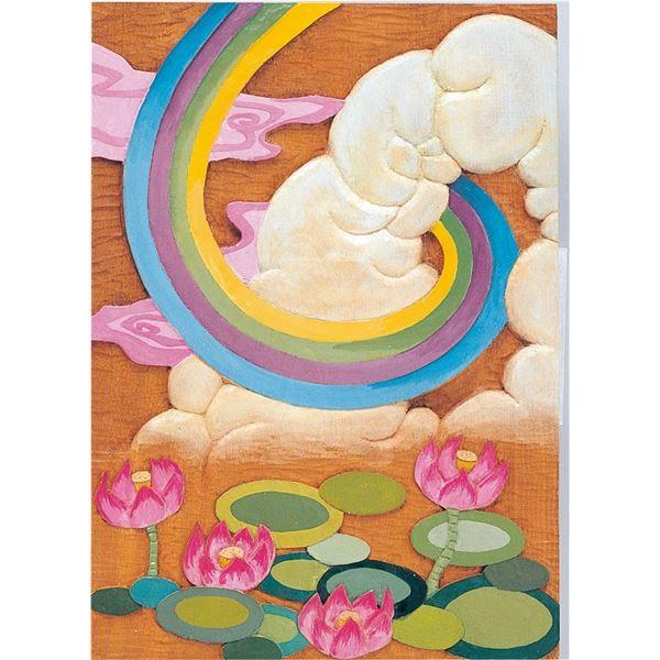 (まとめ)アーテック 木彫板 〔桂材 A〕 220×160×12mm 〔×15セット〕の画像