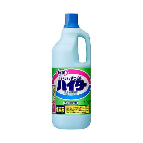 （まとめ） 花王 ハイター 大 1500ml 1セット（8本） 〔×2セット〕