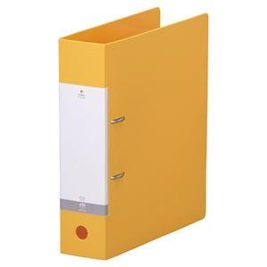 (まとめ) リヒトラブ お願いごと D型輪っか整理保存用具 A4タテ 2穴 650枚受け入れる 背幅74粍 黄 G2280-5 1冊 〔×10仕掛ける〕 ファイル、ケース-文具、ステーショナリー-クリアファイル