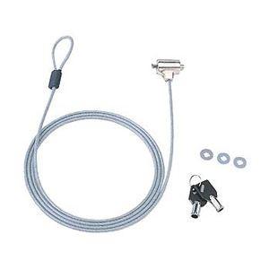 (まとめ)サンワサプライ eセキュリティ(SL31No.2) SLE-6S-2〔×2セット〕