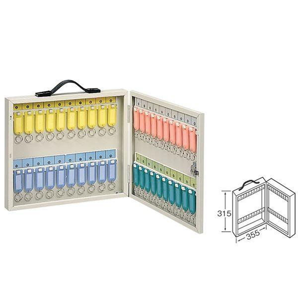 ワールド キーボックス兼用型 K-40 40本掛用〔0904-03040〕