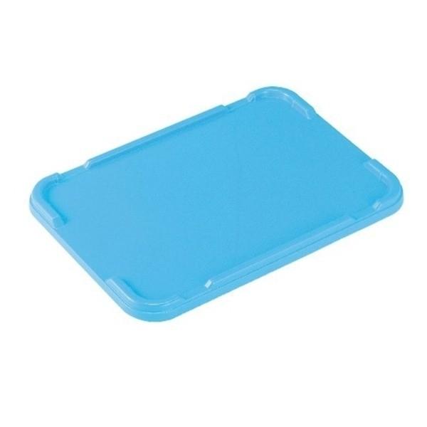 〔20個セット〕 RBコンテナー/コンテナボックス用蓋 〔RB-47用 ブルー〕 岐阜プラスチック工業〔代引不可〕