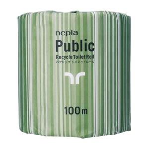 大公ネピア ネピアパブリックトイレットロール100m 80入 NP-1R100 衛生日用品-ダイエット、健康-トイレットペーパー