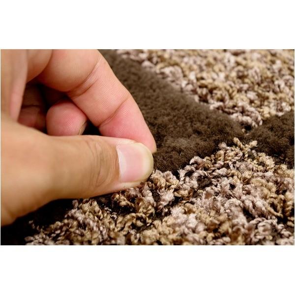 ラグマット 絨毯 / 190×240cm 長方形 グレー / 日本製 レベルカット仕様 抗菌加工 〔リビング ダイニング〕 『ダリア』 九装 ラグマット 絨毯 190×240cm 長方形 グレー 日本製 レベルカット仕様 抗菌加工 〔リビング ダイニング〕 『ダリア』 九装