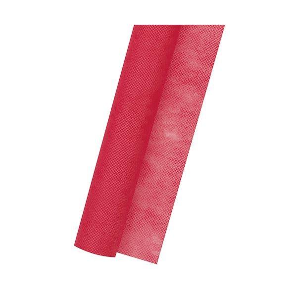 （まとめ） ササガワ 不織布 Jロール700mm×20m 紅 49-9004 1巻 〔×5セット〕