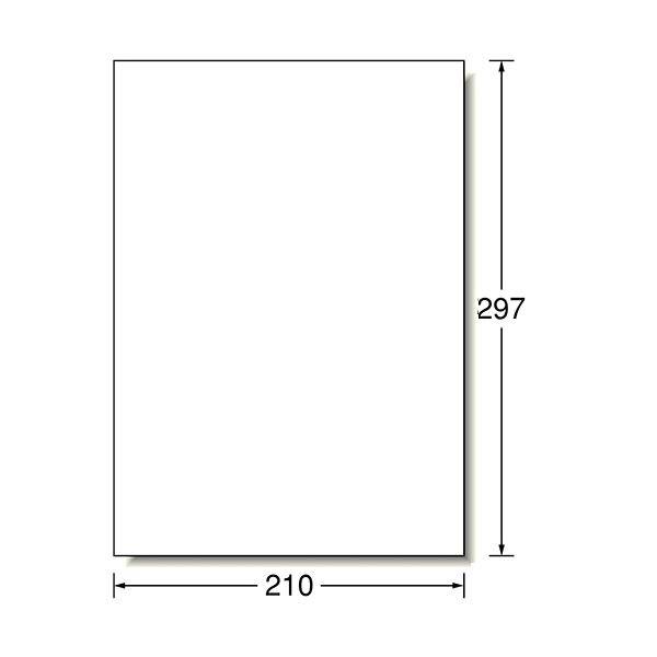 エーワンラベルシール[レーザープリンタ] GHSラベル(耐水紙タイプ) ホワイト A4判 ノーカット 328011冊(100シート)の画像