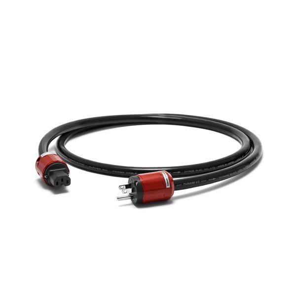 オヤイデ TUNAMI GPX V2（完成品電源ケーブル） イタリアンレッド TUNAMIGPXV2