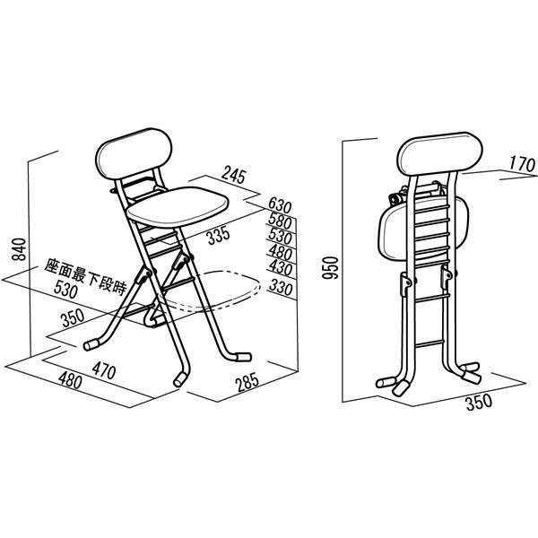 折りたたみベッド スチール製 ブラック 折りたたみベッド スチール製