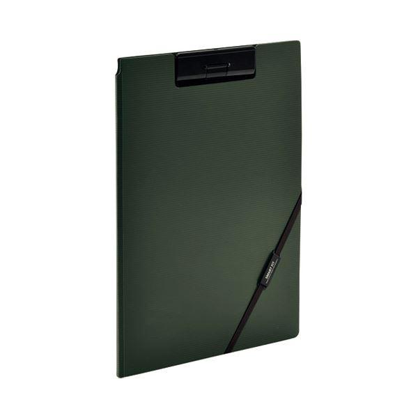 (まとめ）LIHITLAB SMARTFIT クリップファイル F-7560-22〔×10セット〕