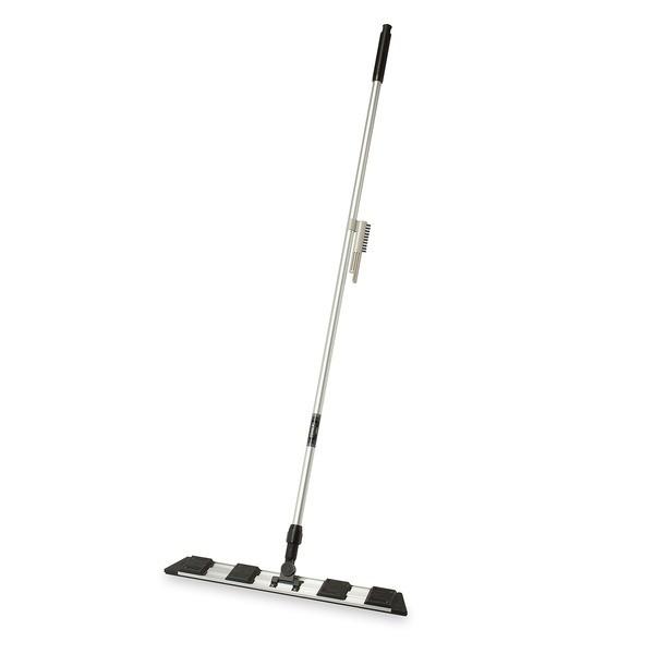 ライトモップII 掃除用品 本体のみ 幅60cm 全長：150.6cm プッシュタイプ ブラシ付き 頭・柄：アルミ 清掃用品 生活雑貨