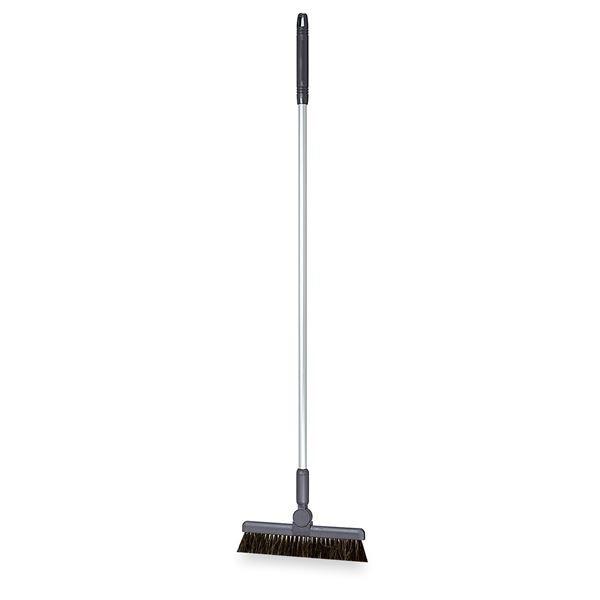 〔まとめ〕 ほうき 掃除用品 1本柄 グレー 26cm 全長：約101cm BM-2ホーキ26×5セット 箒 清掃用品 生活用品 生活雑貨
