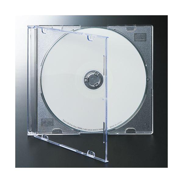 まとめ) TANOSEE5mm厚スリムCDプラケース 1セット(100枚:20枚×5パック