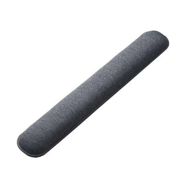 (まとめ) サンワサプライ クッションリストレストLサイズ TOK-ERG5DGY-L 1個 〔×10セット〕