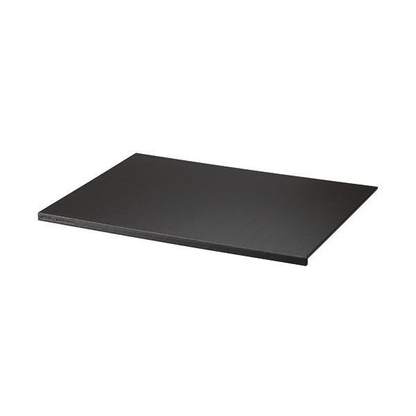 キングジム レザフェス デスクマット M600×450mm 黒 1966LFクロ 1枚 〔×10セット〕