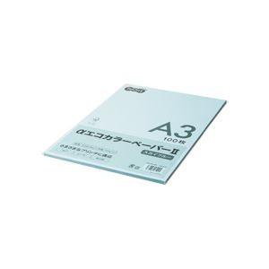 (まとめ) TANOSEE αエコ色合いつづり方II A3 天の原青味 少枚数風呂敷き包み 1冊（100枚） 〔×10仕かける〕