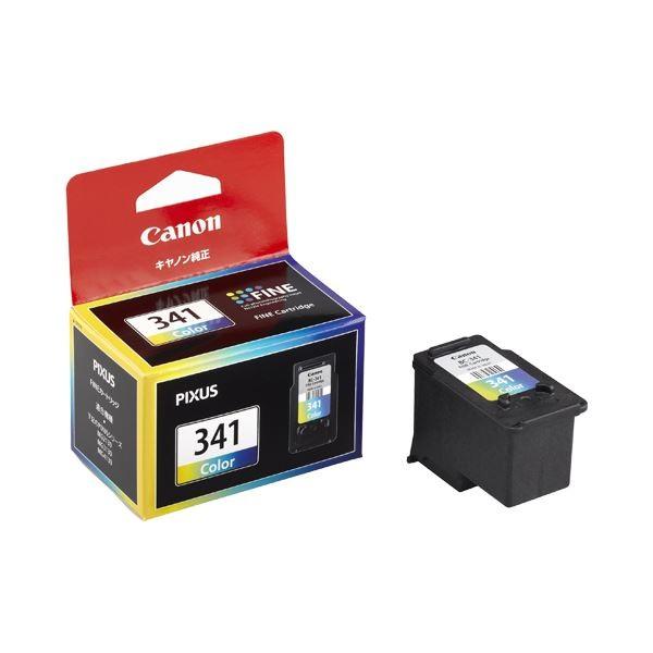 (まとめ) キヤノン Canon FINEカートリッジ BC-341 3色一体型 5215B001 1個 〔×10セット〕