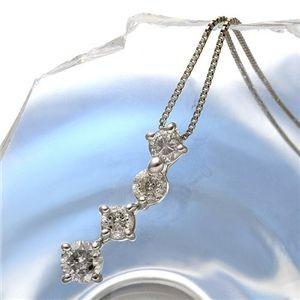 0.5ctダイヤスイングネックレス