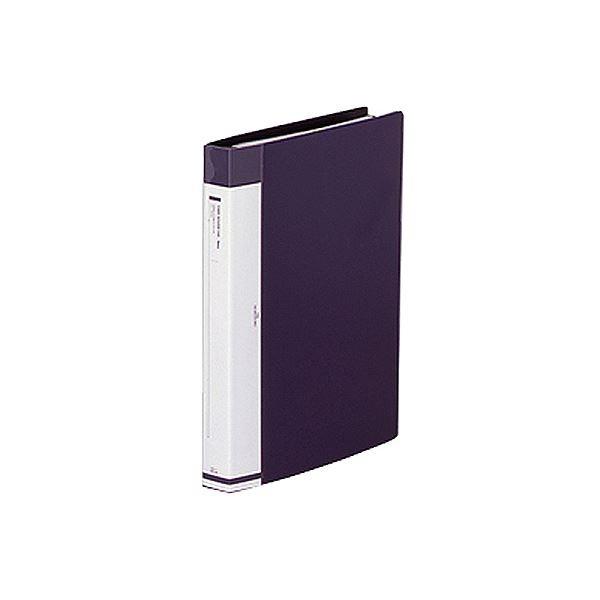 (まとめ) リヒトラブ リクエスト 名刺帳(ポケット交換タイプ) A4タテ 30穴 540カード ヨコ入れ 藍 G8813-11 1冊 〔×10セット〕