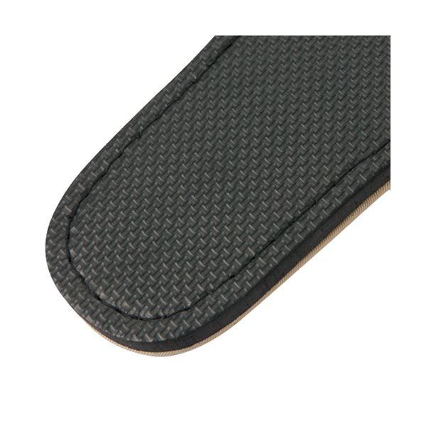 (まとめ) TANOSEE ウォッシャブル メッシュ家庭用スリッパ ベージュ 1足 〔×10仕かける〕