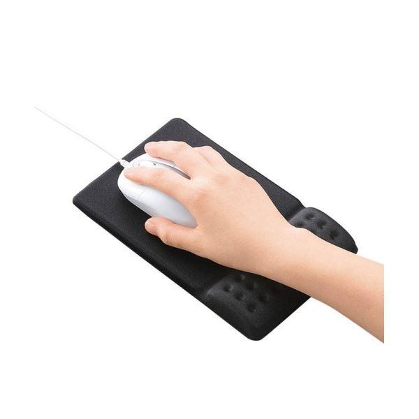 (まとめ) エレコム COMFY マウスパッド ブラック MP-095BK 1枚 〔×20セット〕_2