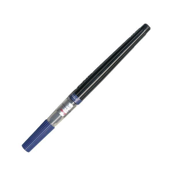 (まとめ) ぺんてる アートブラッシュスチールブルー XGFL-117 1本 〔×30セット〕