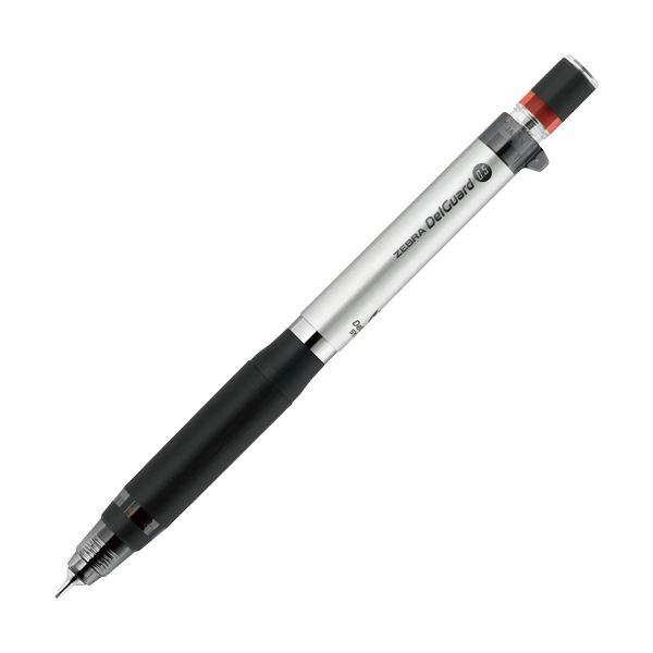 (まとめ) ゼブラ シャープペンシル デルガードタイプER 0.5mm （軸色：シルバー） P-MA88-S 1本 〔×30セット〕