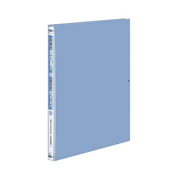 (まとめ) コクヨ ガバットファイル（活用タイプ・PP製） A4タテ 1000枚収容 背幅15〜115mm 青 フ-P90B 1冊 〔×30セット〕