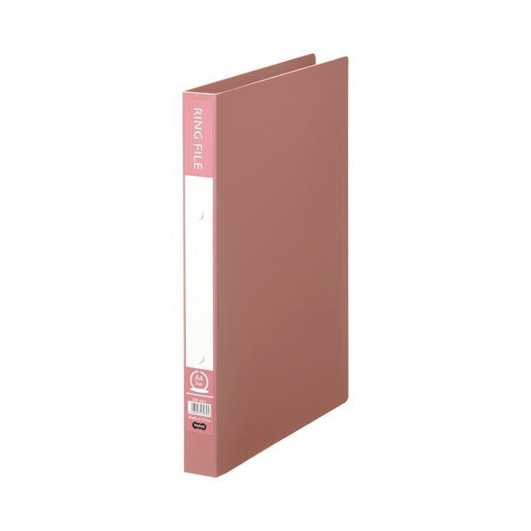 (まとめ) TANOSEE 輪っか整理保存用具（生まれ変わりPP背部分） A4タテ 2穴 200枚受け入れる 背幅30粍 サクラ色 1冊 〔×30仕掛ける〕 キッチン、日用品、文具-ファイル、ケース