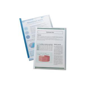 (まとめ) TANOSEEスライディングレールホルダー A4タテ 20枚収容 レッド 1パック(10冊) 〔×30セット〕の画像