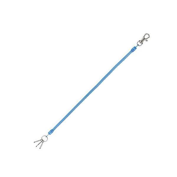 (まとめ) レイメイ藤井 コイルキーチェーン26~100cm ブルー GLK301A 1個 〔×50セット〕
