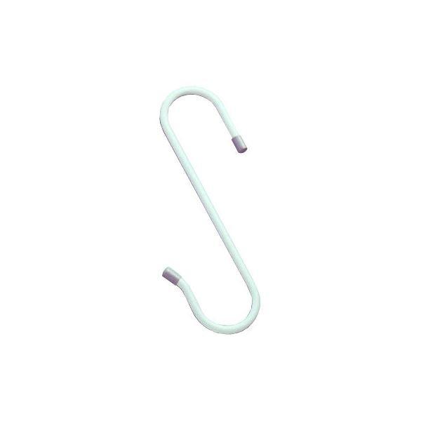 (まとめ) S字フック/洗濯物干し金具 〔長さ(約)：20cm 2本入〕 小物掛け 積水 〔×24個セット〕