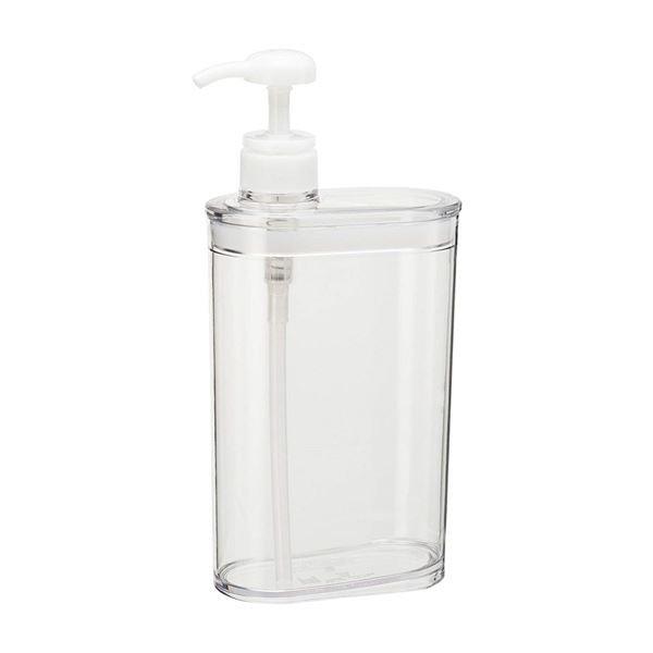 (まとめ) か細い ディスペンサー/詰め替え壜 〔850ml せつ然たる〕 広口 大収容能力 2階建てバス装具 〔48個仕かける〕